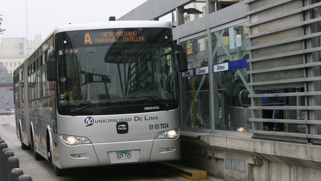 Metropolitano reforzará servicio por feriado del 1 de noviembre. (Perú21)