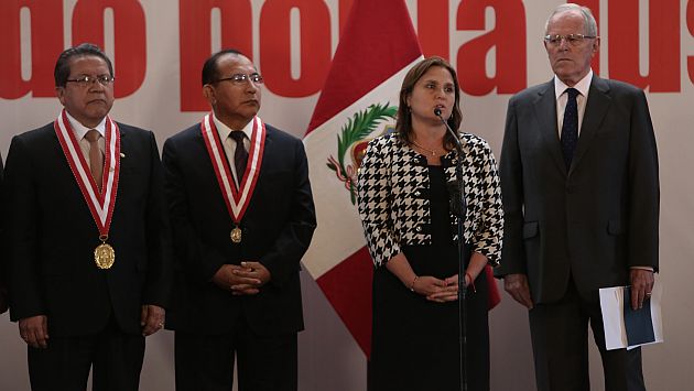 Autoridades firmaron Acuerdo Nacional por la Justicia para combatir la corrupción. (Anthony Niño de Guzmán)