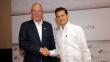 Pedro Pablo Kuczynski se reunió con presidente Enrique Peña Nieto en Colombia