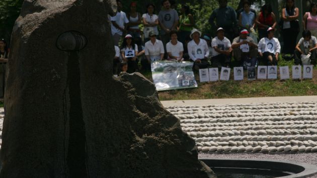 Falleció la escultora Lika Multa, creadora de 'El ojo que llora'. (Fidel Carrillo/Perú21)