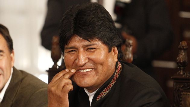 Evo Morales saludó elección de Donald Trump a través de su cuenta de Twitter. (USI)