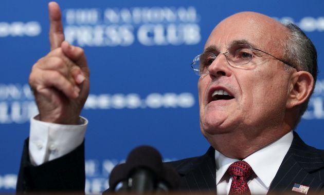 Rudy Giuliani, asesor de Donald Trump (Crooks and Liars).