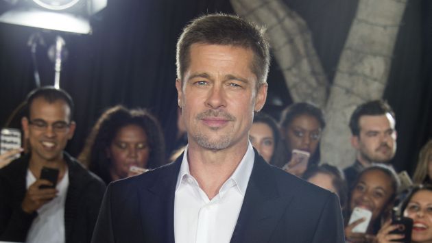 Brad Pitt volvió a la vida pública, luego de permanecer bajo la sombra por su divorcio de Jolie. (AFP)