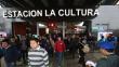 Estación La Cultura del Metro de Lima estará cerrada desde este lunes por foro APEC 2016