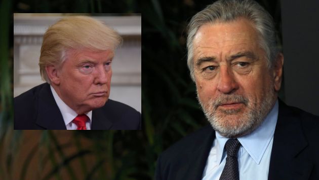 “Ahora que Trump es presidente ya no puedo pegarle”, dijo Robert De Niro, tras confesar que quería pegar al candidato. (REUTERS)