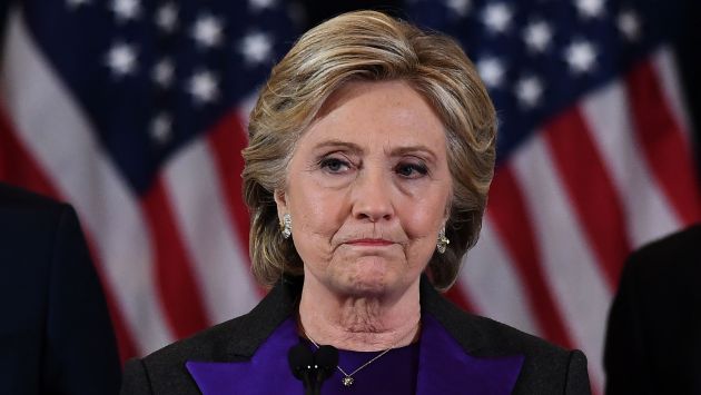Hillary Clinton ha mantenido un perfil bajo desde que reconoció su derrota en la mañana del miércoles. (AFP)