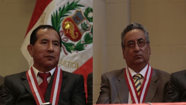 Ahora puedes conocer los CV de los magistrados Víctor Lúcas Ticona Postigo y José Lecaros Cornejo. (Difusión)
