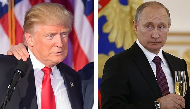 Donald Trump y Vladimir Putin hablaron por teléfono sobre normalizar relaciones bilaterales. (AFP)
