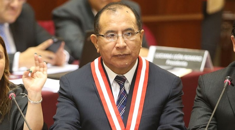 Víctor Ticona reemplazará en la dirección del tribunal electoral a Francisco Távara. (Anthony Niño de Guzmán/Perú21)