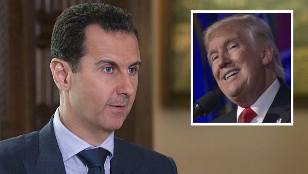 Bashar al Assad: Donald Trump será aliado natural si lucha contra el terrorismo. (AFP)