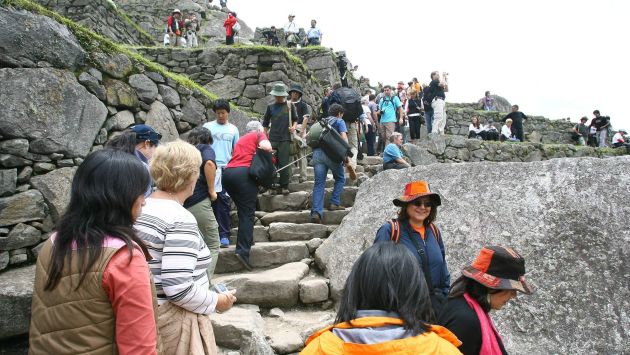 Turistas visitan Macchu Picchu con normalidad durante el primer día de paro. (USI)