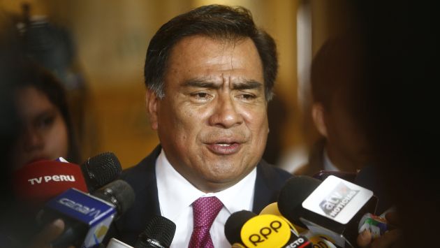 Javier Velásquez Quesquén añadió que congresistas con delitos y que fueron electos, daña la imagen institucional. (Perú21)
