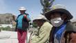 Arequipa: Ceniza del volcán Sabancaya afecta a escolares