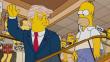 'Los Simpson' sobre la predicción de Donald Trump: "Tener razón apesta"
