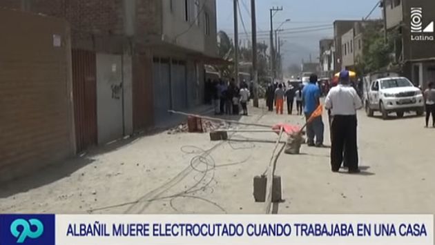 Obrero murió electrocutado cuando trabajaba al interior de una vivienda en Chosica. (Latina)