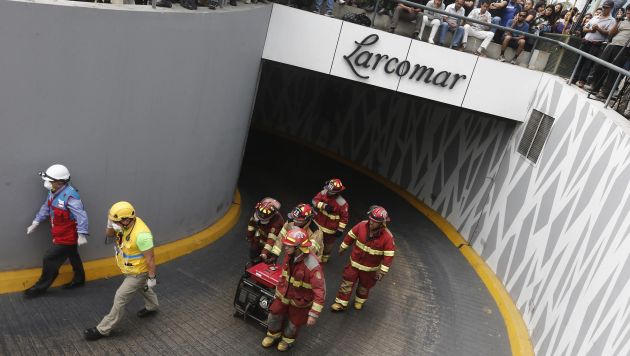 Incendio en Larcomar: Los cuatro fallecidos ya fueron identificados