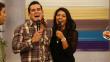 Así fue el reencuentro entre Christian Domínguez y Vania Bludau en 'Reyes del show' [Video]