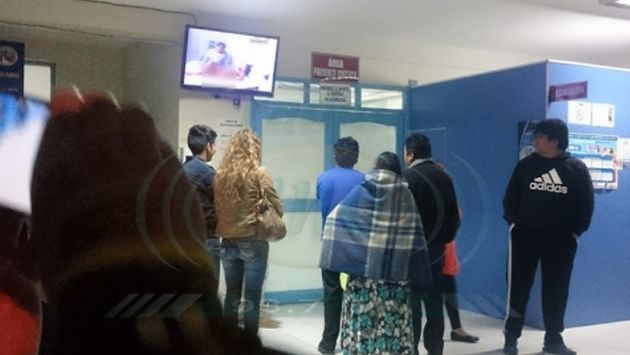 Emiten serie erótica en sala de espera de hospital en Tacna. (Radio Unoi-Tacna)