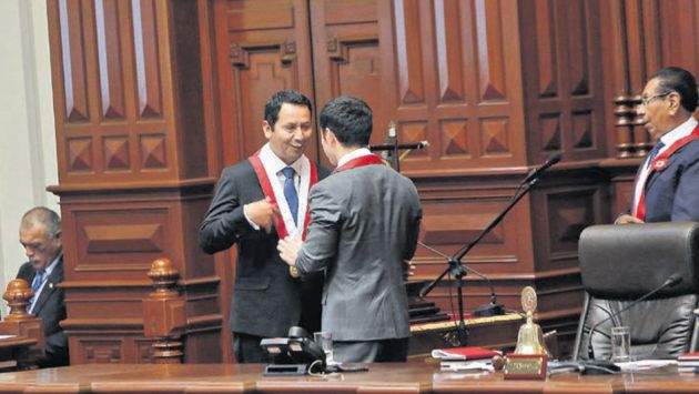 Pide atención. Clemente Flores aseveró que los legisladores de provincia son marginados. (Anthony Niño de Guzmán)