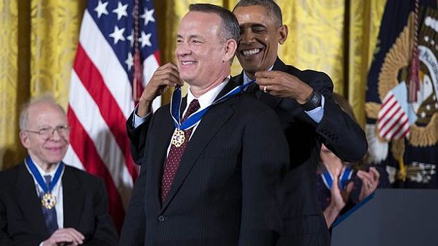 Barack Obama distinguió a destacados personajes con la Medalla Presidencial de la Libertad. (EFE)
