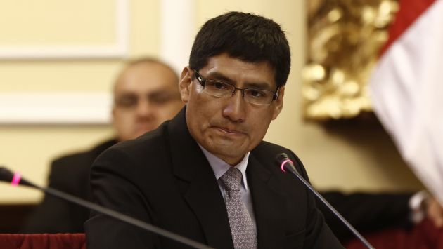 Incómodo. Ronald Barrientos fue consultado sobre Ollanta Humala. (Renzo Salazar)