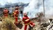 Incendios forestales en el interior del país continúan activos