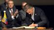 Colombia y las FARC firman acuerdo de paz definitivo en Bogotá [Fotos y Video]