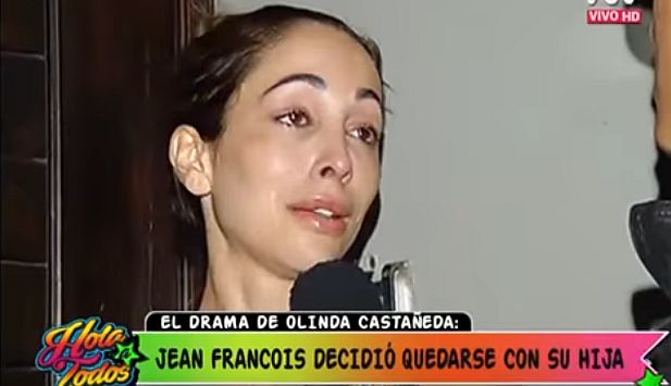 Olinda Castañeda se atrinchera en casa de su expareja para recuperar a su hija. (ATV)