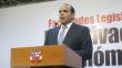 Fernando Zavala propone nombres para reemplazar a ex ministro Mariano González