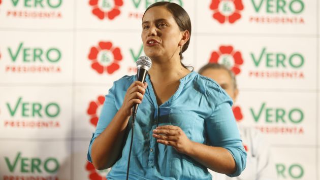Verónika Mendoza se pronunció sobre la interpelación al ministro de Educación. (Mario Zapata)