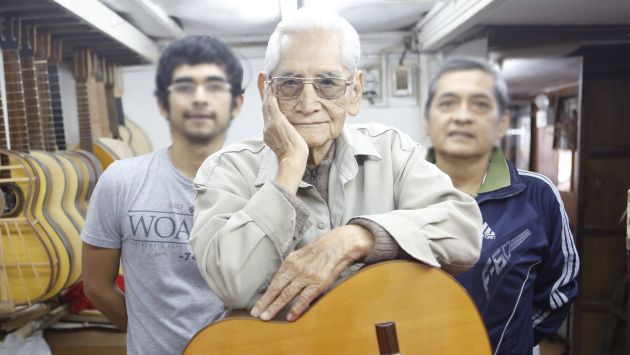 Murió Abraham Falcón, creador de las guitarras Falcón. (Roberto Cáceres)