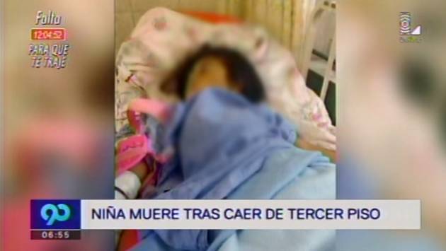 Niña de siete años murió tras caer de tercer piso en Puente Piedra
