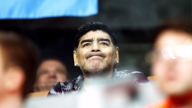 El último adiós. Maradona llegó a Cuba para despedirse de Fidel Castro. (AFP)