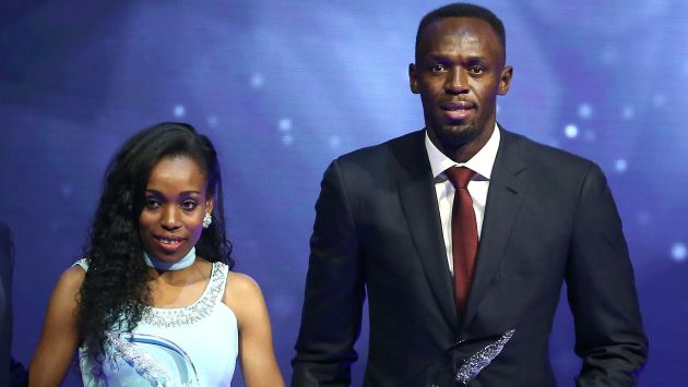 El velocista Usain Bolt y la deportista etíope Almaz Ayana fueron elegidos como los Atletas del Año. (Reuters)