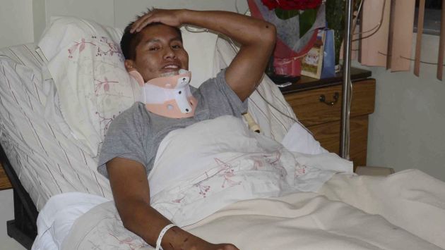 Erwin Tumirí es uno de los seis sobrevivientes del accidente del Chapecoense ocurrido el lunes pasado. (AP)