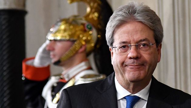 Excanciller Paolo Gentiloni fue designado primer ministro de Italia. (AP)