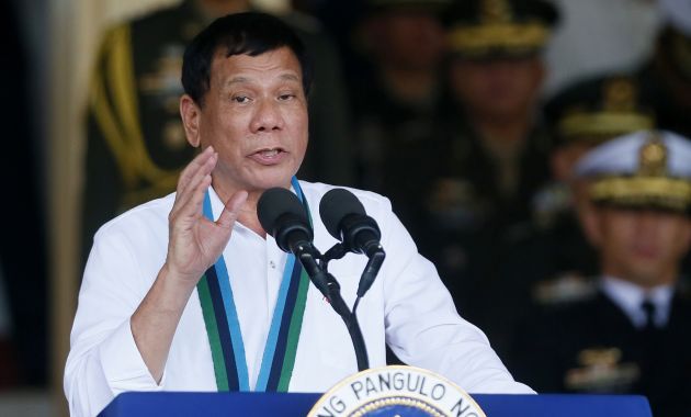 Rodrigo Duterte, presidente de Filipinas (gadoar.com).