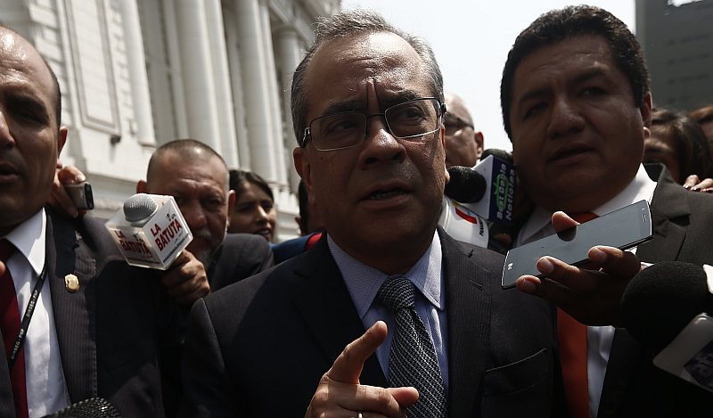 Congreso debatirá este jueves la moción de censura al ministro Jaime Saavedra. (Renzo Salazar/Perú21)