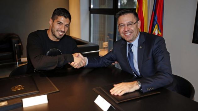 Luis Suárez dijo que el acuerdo es "un reconocimiento" a su desempeño en el Barcelona. (EFE)