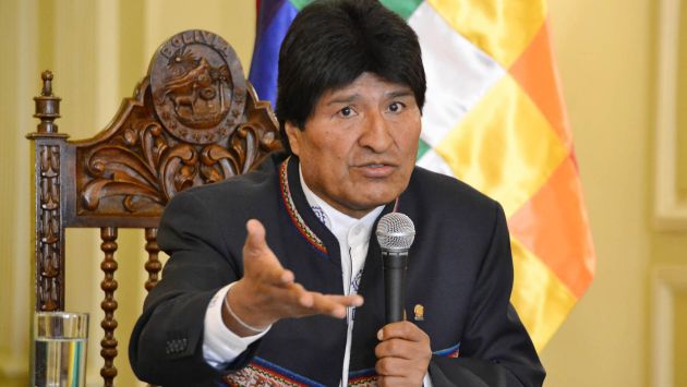 Evo Morales celebró el "Día de Revolución" sin Maduro ni Correa. (USI)
