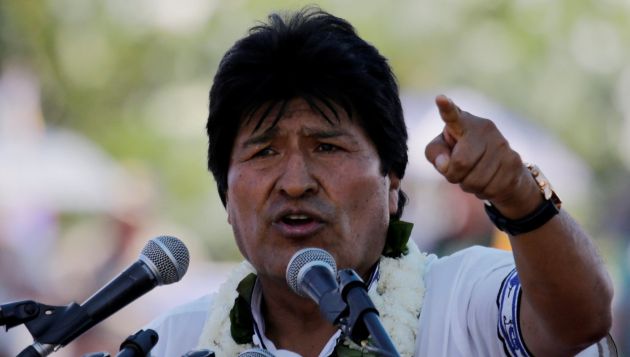 Evo Morales celebró 11 años de su primera victoria electoral. (Reuters)