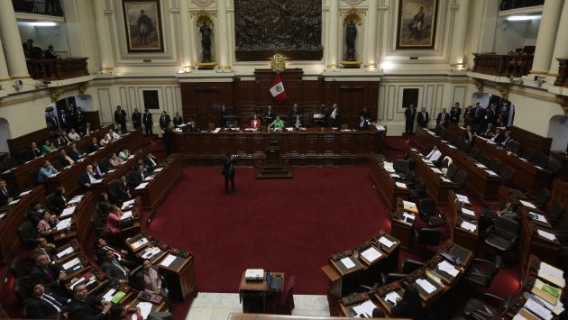 Fin de ciclo. Próxima legislatura se iniciará en marzo de 2017. (Anthony Niño de Guzmán/Perú21)