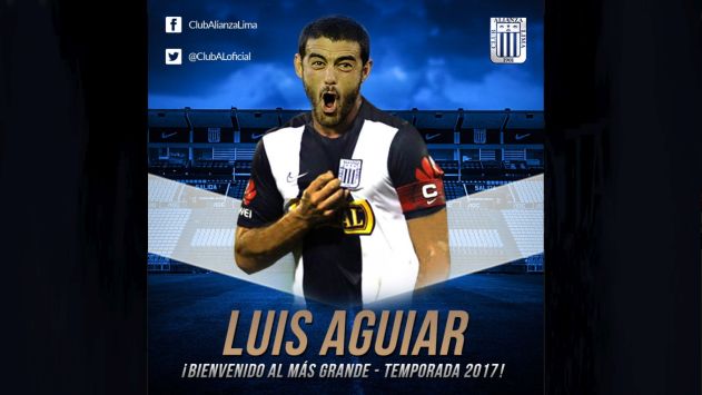 Luis Aguiar viene del Sporting Braga de Portugal. (Alianza Lima)