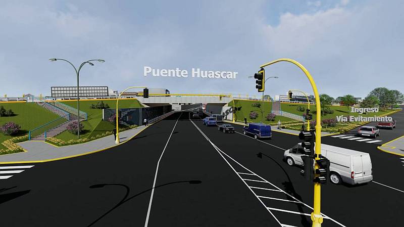 Puente Huáscar en El Agustino contará con un nuevo carril. (Captura de YouTube)
