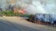 Vecinos denuncian que incendio forestal en Ventanilla fue provocado [Video]