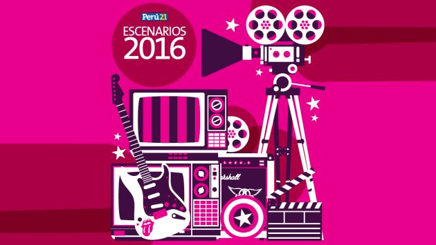 Escenarios 2016: Mira lo mejor de la TV, música y cine a nivel nacional e internacional. (Perú21)
