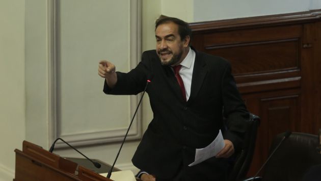 Yonhy Lescano dice que legislador aprista no puede ser “juez y parte”. (Perú21)