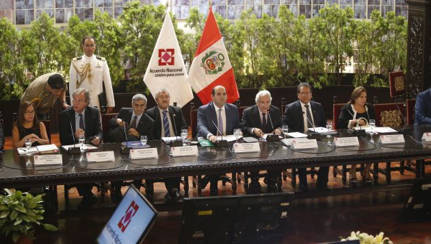 Cónclave positivo. Encuentro realizado en Palacio de Gobierno permitió conocer medidas concretas. (Mario Zapata/Perú21)