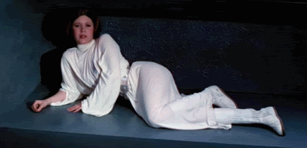 Carrie Fisher como Leia Organa en 'Star Wars: Una Nueva Esperanza' (Disney)