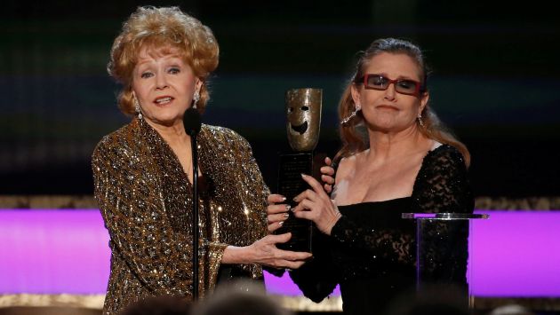Celebridades de Hollywood expresan sus condolencias por la muerte de Debbie Reynolds. (Reuters)
